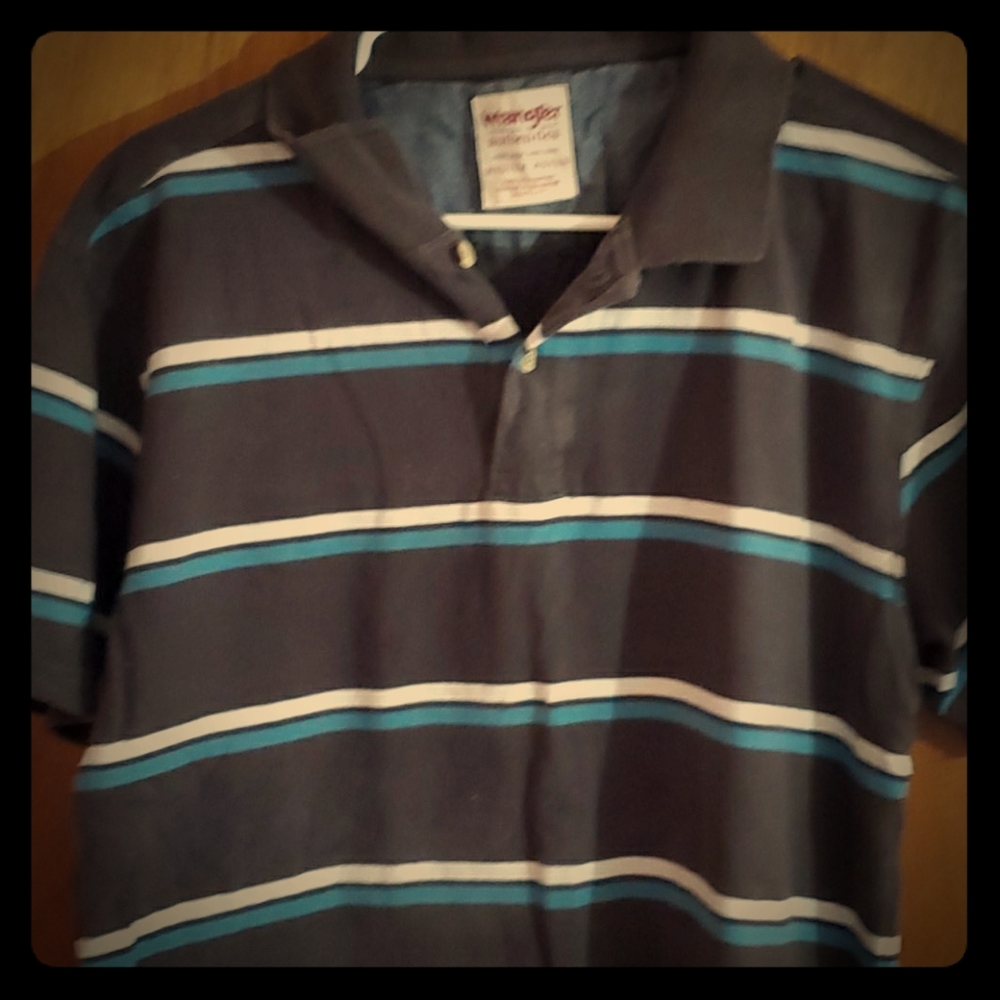 Button up pole shirt